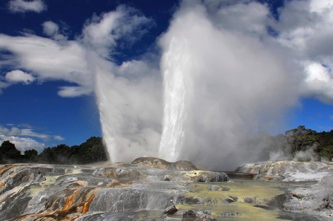 5-Day New Zealand North and South Island Highlights Tour - Day 2: Whakarewarewa Thermal Village in Rotorua (heat, steam, and culture)