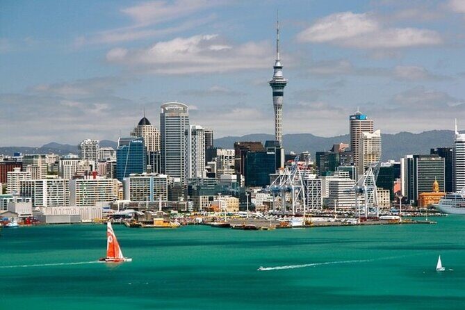 Auckland Best Street Food Tour With A Local Guide - Stop 2: Viaduct Harbour walk-by moments and skyline views
