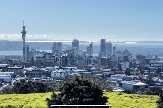 Auckland Highlight Fullday City Tour - Stop-by-stop: Mt Eden and Cornwall Park for skyline views