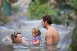 Auckland: Rotorua Highlights inc Wai-O-Tapu & Polynesian Spa - The Waikato drive: farm country views and Tirau’s corrugated iron quirks