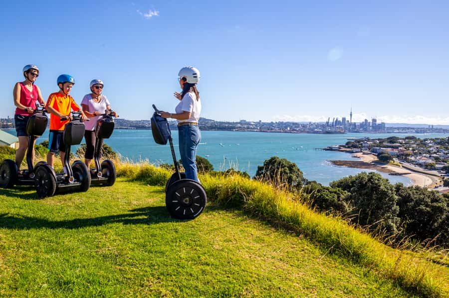 Auckland: Segway to North Head Volcano Summit - Segway training that makes the rest of the ride easier