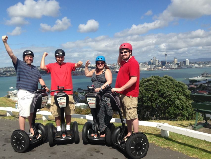 Auckland: Segway Tour to Mount Victoria - The Summit of Mount Victoria/Takarunga: Auckland From 360 Degrees