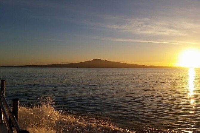 Auckland Sunset Harbour Cruise - Entering The Red Boats Harbour Cruise Scene at Westhaven Drive
