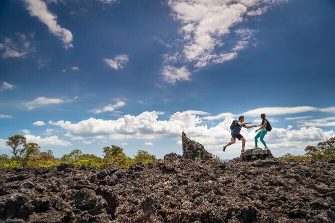 Auckland to Rangitoto Island Ferry - The island portion: tractor-style touring plus the walk options