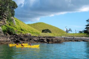 Motukorea / Browns Island Sea Kayak Journey - Starting from central Auckland: pickup, timing, and the small-group vibe