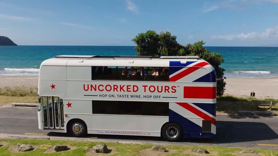 Waiheke Island: Scenic Wine Tour on Double Decker Bus - Setting Off From Waiheke: Matiatia, 11:00am, and a Comfortable Flow